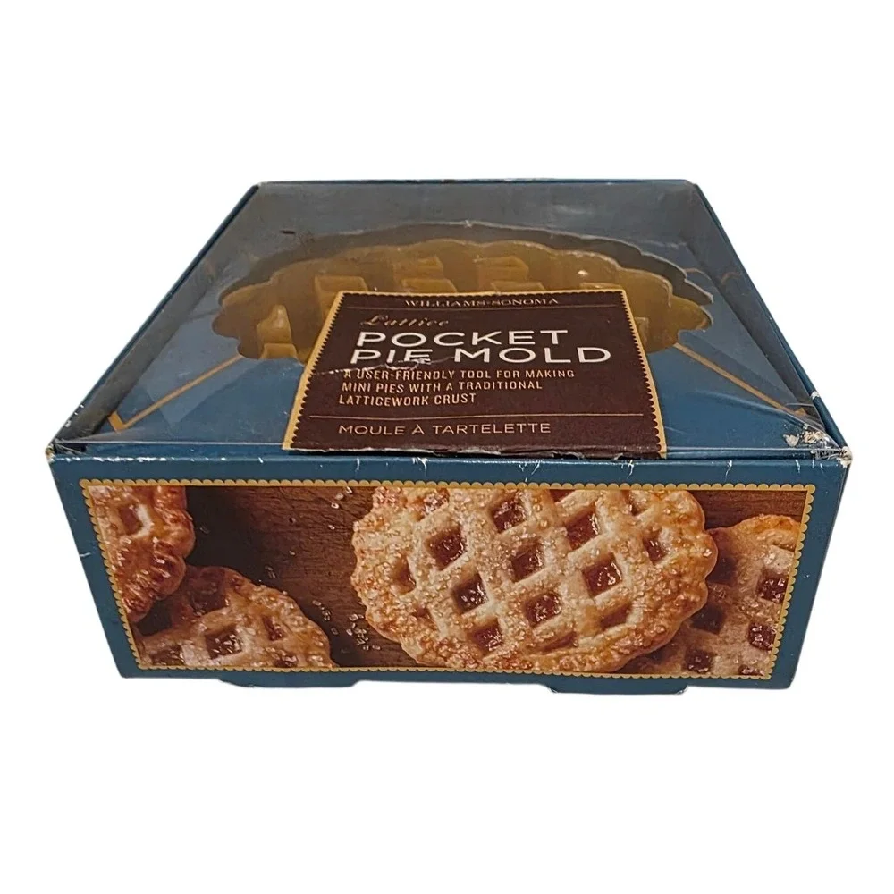 Williams Sonoma‎ Lattice Pocket Pie Mold Cutter Seal Cutter Tool individual